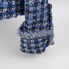 Chanel Tweed Jacket Blue