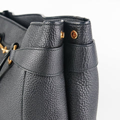 Gucci Bright Bit Convertible Tote Medium Black
