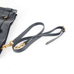 Gucci Bright Bit Convertible Tote Medium Black