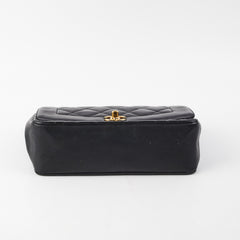 Chanel Vintage Diana Small Black (Recoloured)