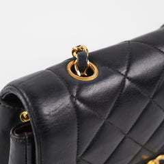 Chanel Vintage Diana Small Black (Recoloured)