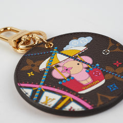 Louis Vuitton Illustre Vivienne Funfair Xmas Bag Charm and Key Holder