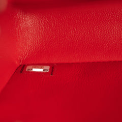 Chanel Mini Rectangular Bag Red Lambskin
