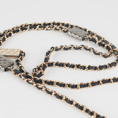 Chanel Cardholder on Chain Caviar Black