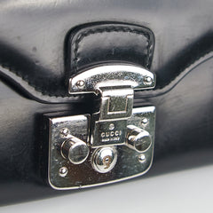Gucci Lady Lock Wallet on Chain Black