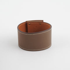 Hermes Kelly Dog Bracelet Etoupe - Size T2