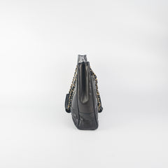 Chanel Vintage CC Chain Tote Black