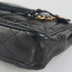 Chanel Vintage CC Chain Tote Black