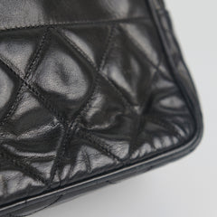 Chanel Vintage CC Chain Tote Black