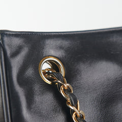 Chanel Vintage CC Chain Tote Black