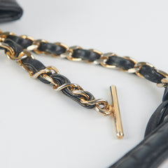 Chanel Vintage CC Chain Tote Black