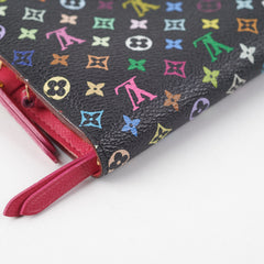 Louis Vuitton Long Flap Wallet Multicolour Black