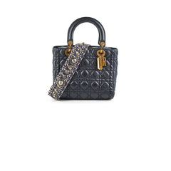 Dior Lady Dior Dark Navy Medium