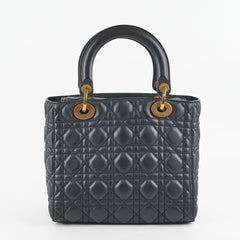 Dior Lady Dior Dark Navy Medium