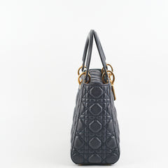Dior Lady Dior Dark Navy Medium