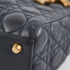 Dior Lady Dior Dark Navy Medium