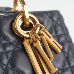 Dior Lady Dior Dark Navy Medium