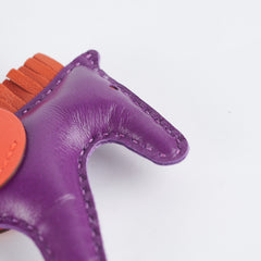 Hermes Rodeo Pegase PM Violet / Capucine / Cornaline