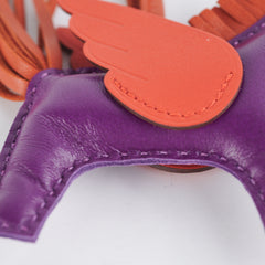 Hermes Rodeo Pegase PM Violet / Capucine / Cornaline