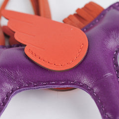 Hermes Rodeo Pegase PM Violet / Capucine / Cornaline