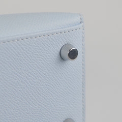 Hermes Kelly 25 Epsom Blue Brume - Stamp Y