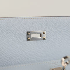 Hermes Kelly 25 Epsom Blue Brume - Stamp Y