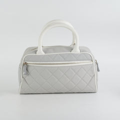 Chanel Bowling Bag Grey