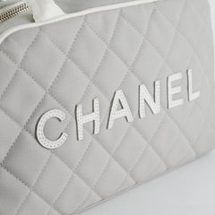 Chanel Bowling Bag Grey