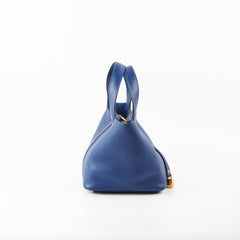 Hermes 18 Picotin Lock Bag Blue Saphir Y Stamp 2020