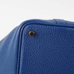 Hermes 18 Picotin Lock Bag Blue Saphir Y Stamp 2020