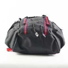 Gucci Techco Black Canvas Backpack