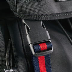 Gucci Techco Black Canvas Backpack