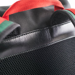 Gucci Techco Black Canvas Backpack