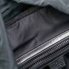 Gucci Techco Black Canvas Backpack