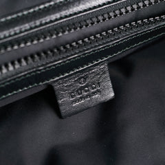 Gucci Techco Black Canvas Backpack