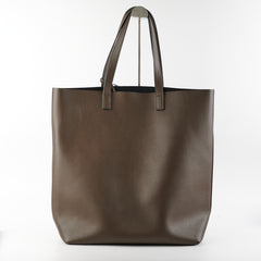 Saint Laurent Olive Green/Grey Tote