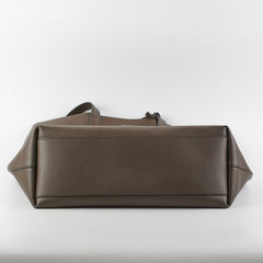 Saint Laurent Olive Green/Grey Tote