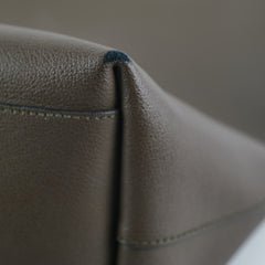 Saint Laurent Olive Green/Grey Tote