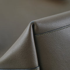 Saint Laurent Olive Green/Grey Tote
