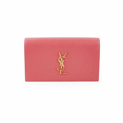 Saint Laurent Medium Kate Clutch Pink