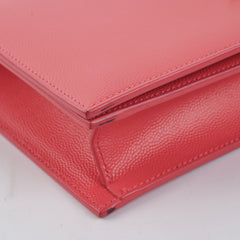 Saint Laurent Medium Kate Clutch Pink