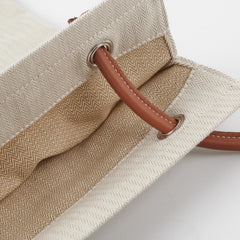 Hermes Aline Grooming Bag Craie/Gold