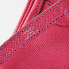 Kelly 28 Epsom Rose Tyrien? with Purple Interior and Stitching (Special Order) - R Square Stamp (2014)
