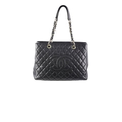Chanel Grand Shopping Tote GST Black Shoulder Bag