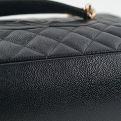 Chanel Grand Shopping Tote GST Black Caviar GHW Shoulder Bag