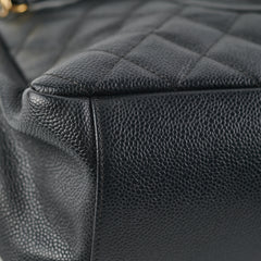 Chanel Grand Shopping Tote GST Black Caviar GHW Shoulder Bag