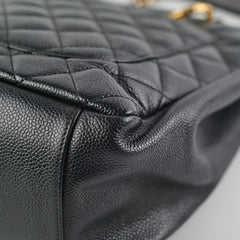 Chanel Grand Shopping Tote GST Black Caviar GHW Shoulder Bag