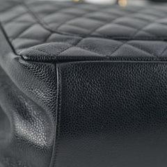 Chanel Grand Shopping Tote GST Black Caviar GHW Shoulder Bag