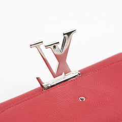 Louis Vuitton Dark Pink Long Wallet