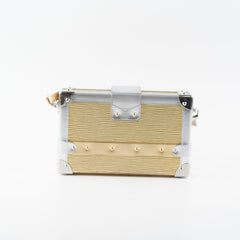 ITEM 9 - Louis Vuitton Petite Malle Gold/Silver